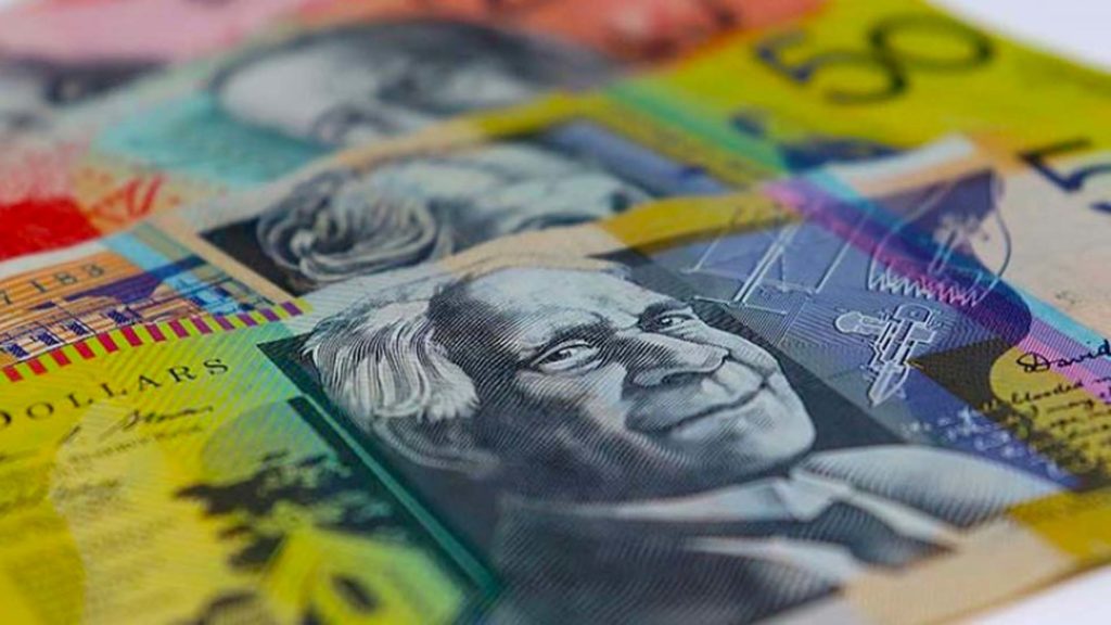 50 dollar Australian bills